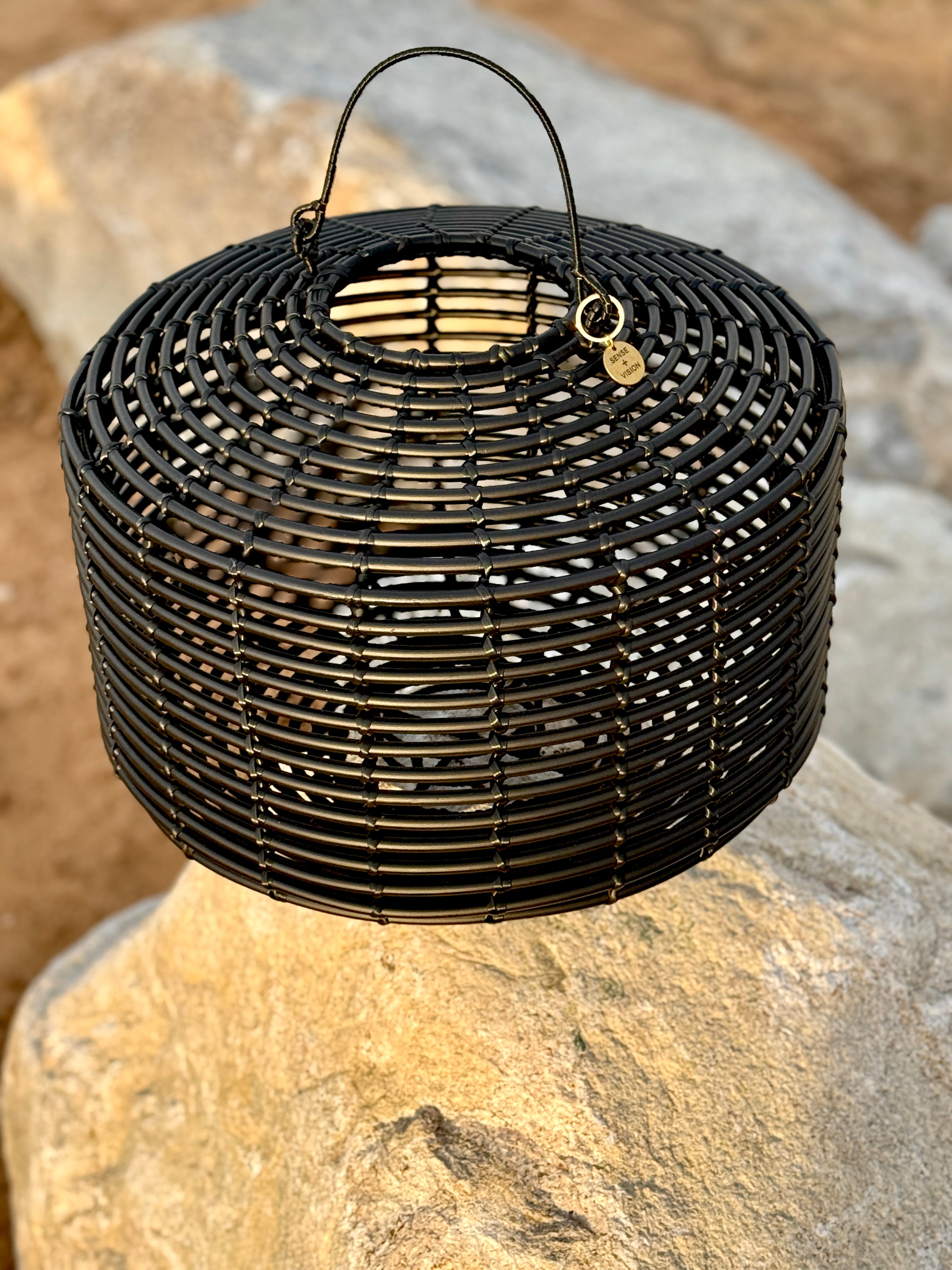 Fishnet Black lantern