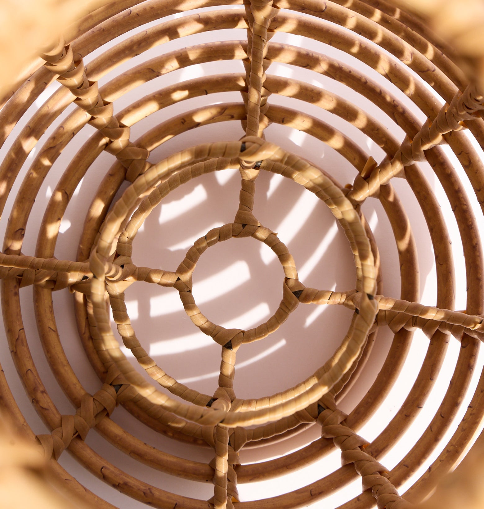 Round Natural Lantern