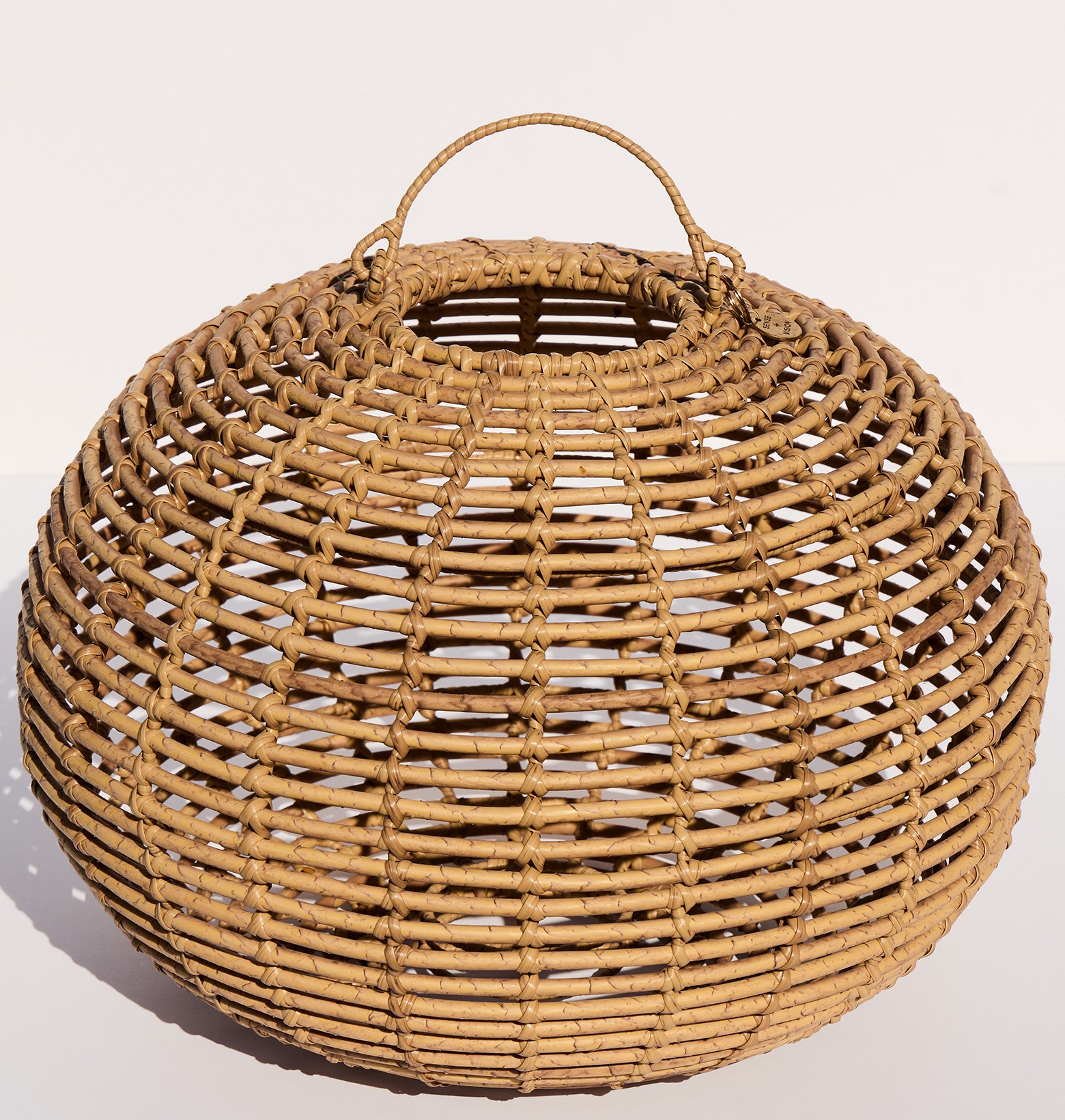 Round Natural Lantern