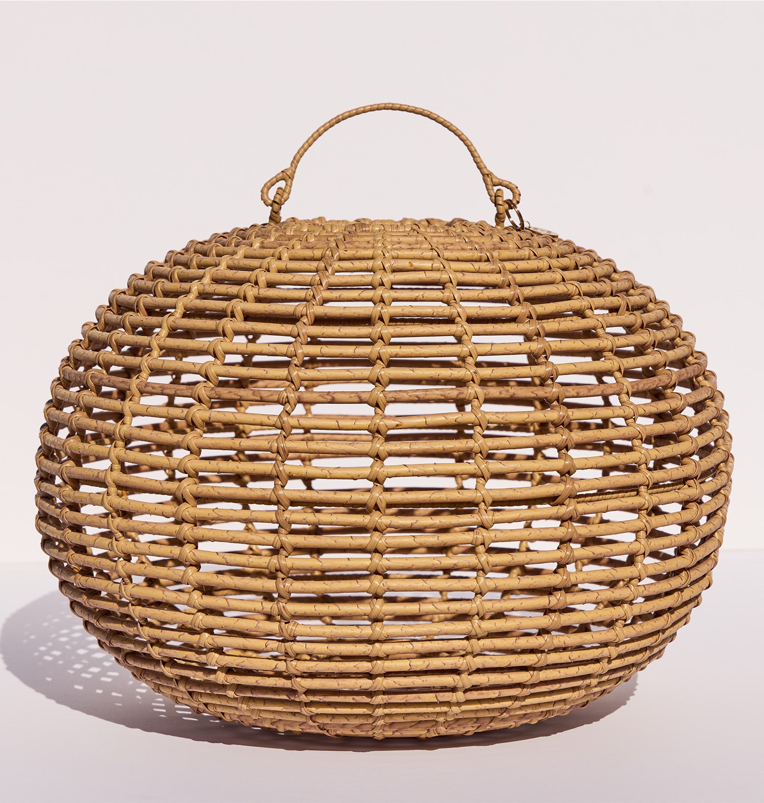 Round Natural Lantern
